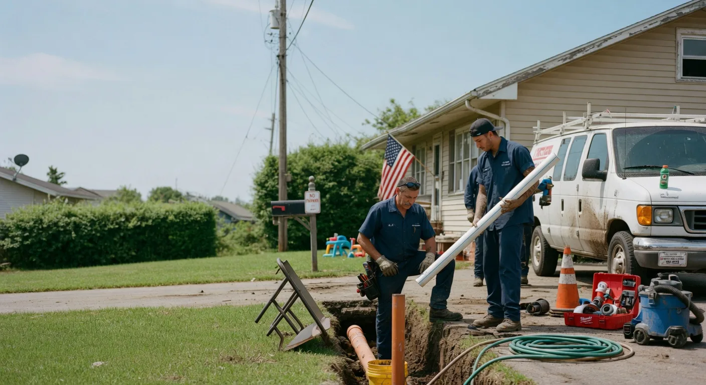 Drain Cleaning in Sibley, LA near me